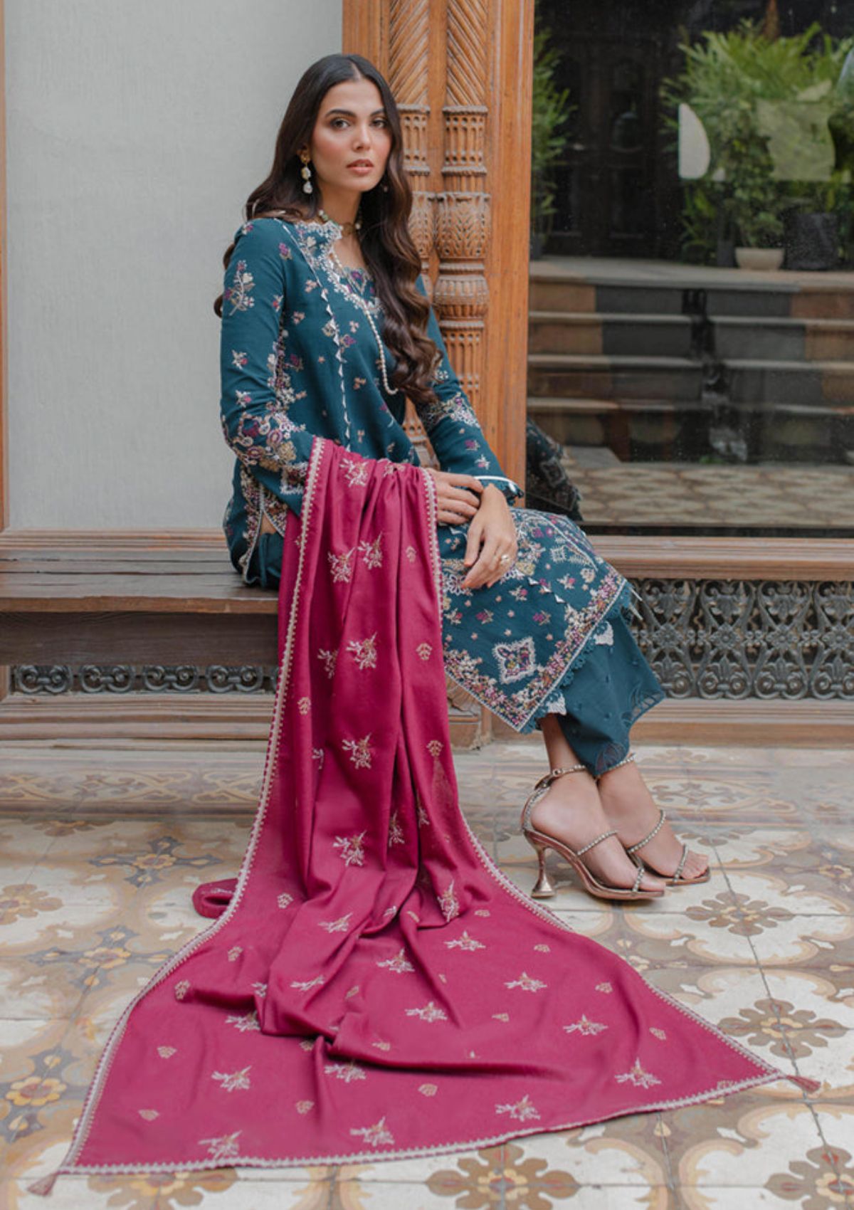 Qalamkar Luxury Winter'23 SC-06 CALISTA - Mohsin Saeed Fabrics