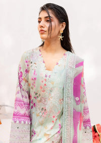 Nureh Gardenia Emb Lawn'24 NS-136-A - Mohsin Saeed Fabrics