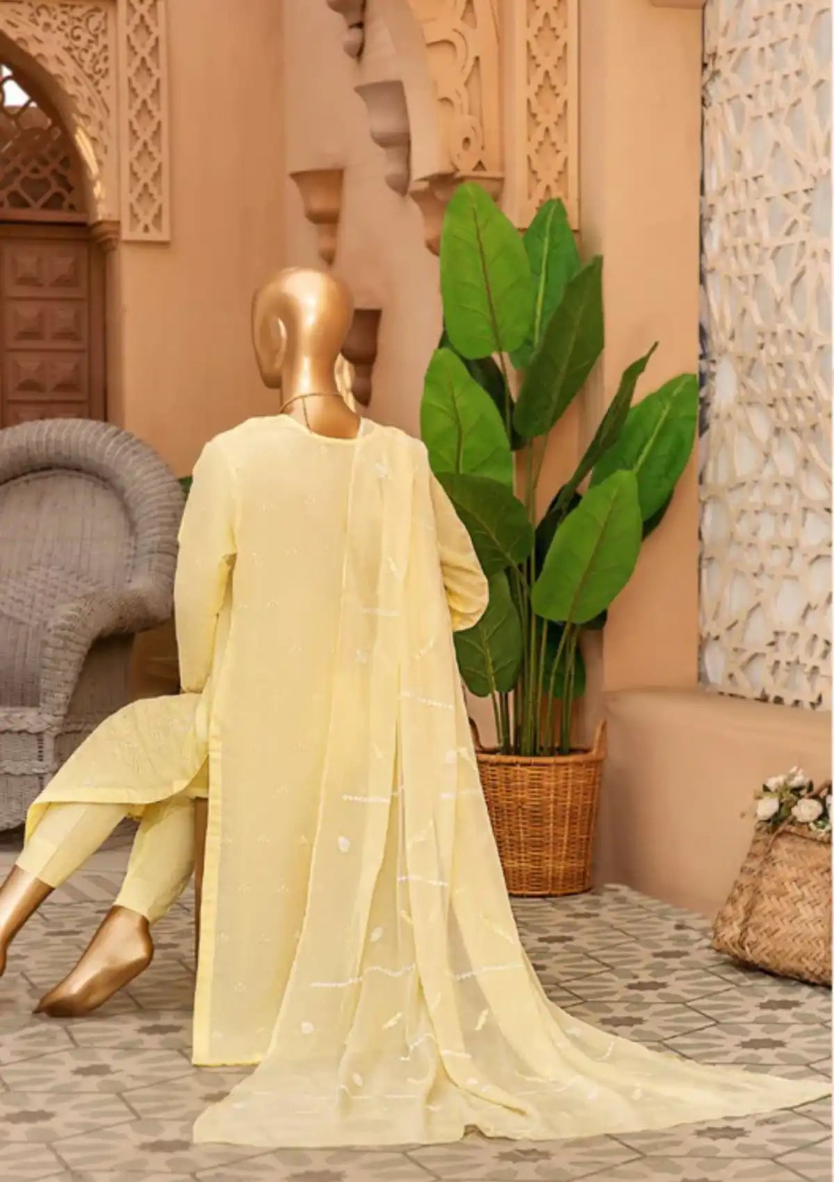Umdah By KZ Emb Lawn'24 Vol-07 D-02 - Mohsin Saeed Fabrics