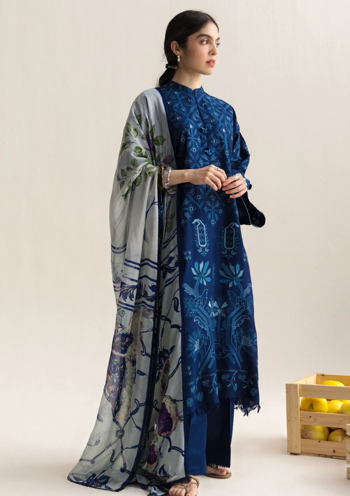Coco By Zara Shahjahan Edit'2 Lawn'26 D-09A Soren