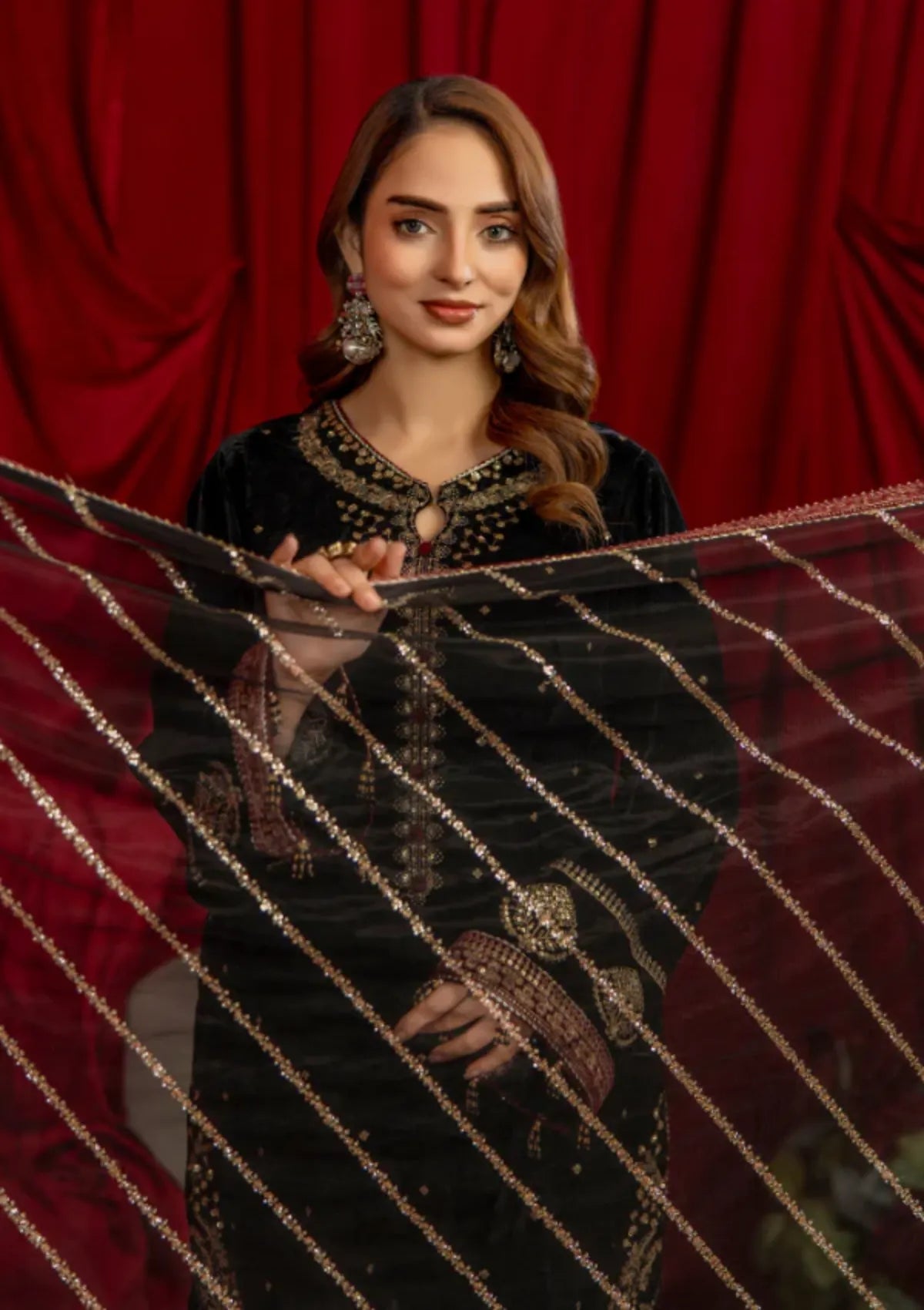 Waresha Makhmal Velvet'25 M-01 Royal Serenity