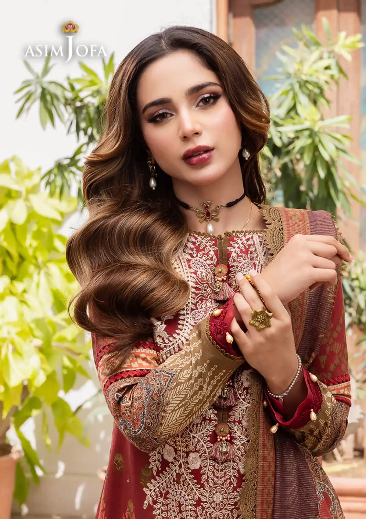 Asim Jofa Rania Pre-Winter'23 AJRW-01 - Mohsin Saeed Fabrics