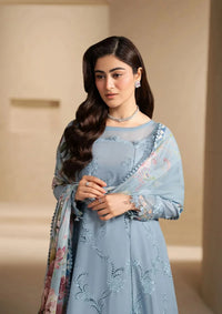 Elaf E-Craft Chikankari Lawn'26 EHC-5B PACIFIC