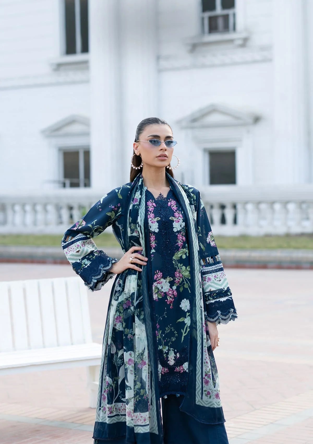 Elaf Signature Emb Prints Vol'II'26 ESG-3A MARIEL