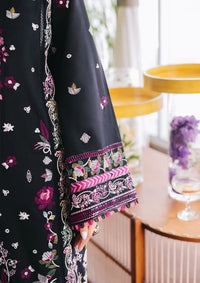 Nureh Eid Escape Luxury Lawn'24 NE-88 BOTANICA - Mohsin Saeed Fabrics