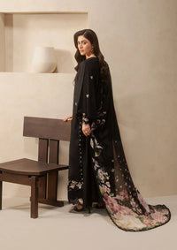 Elaf E-Craft Chikankari Lawn'26 EHC-5A CHARCOAL