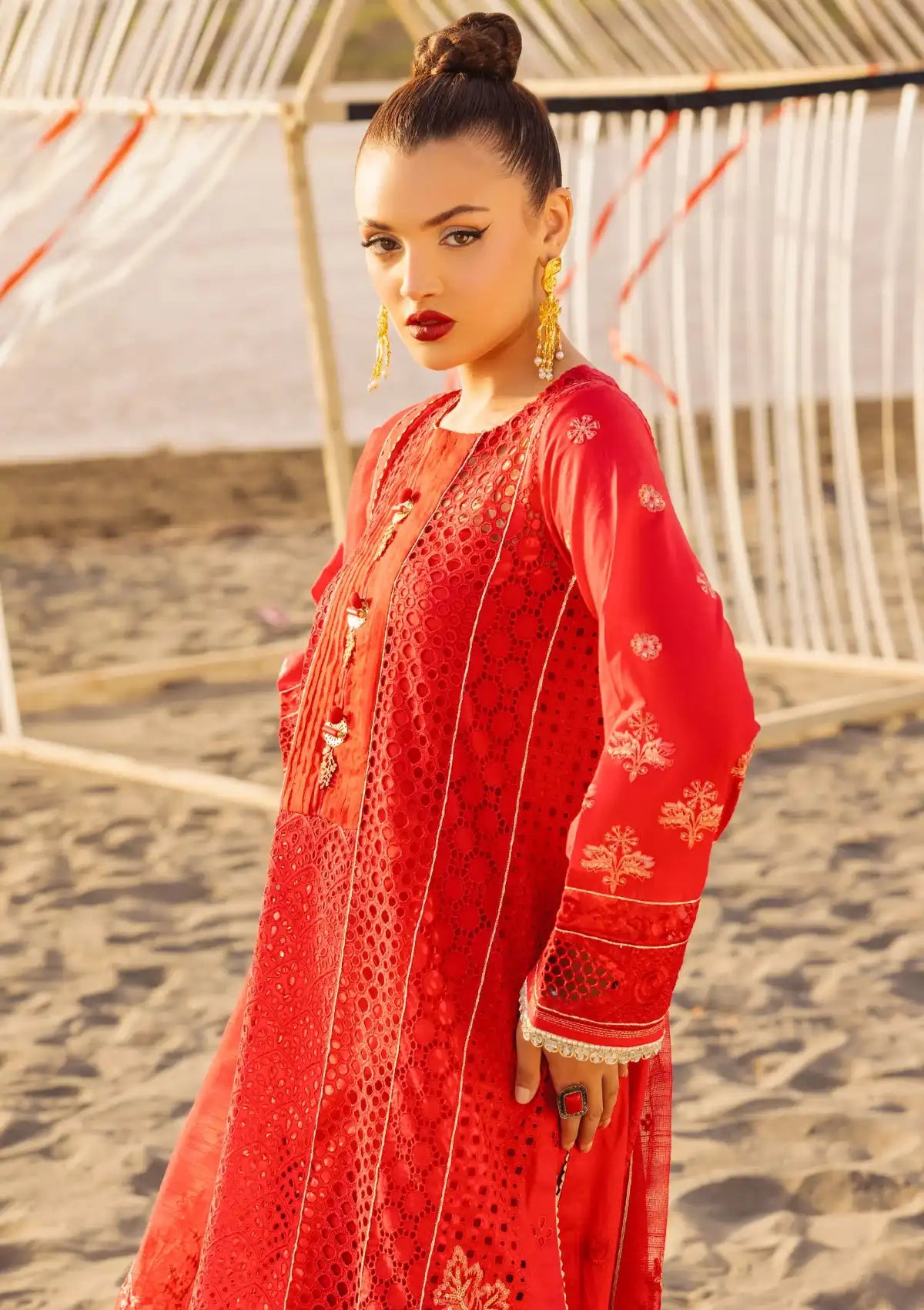 Muscari Premium Emb Lawn'24 MPEC-2022 - Mohsin Saeed Fabrics