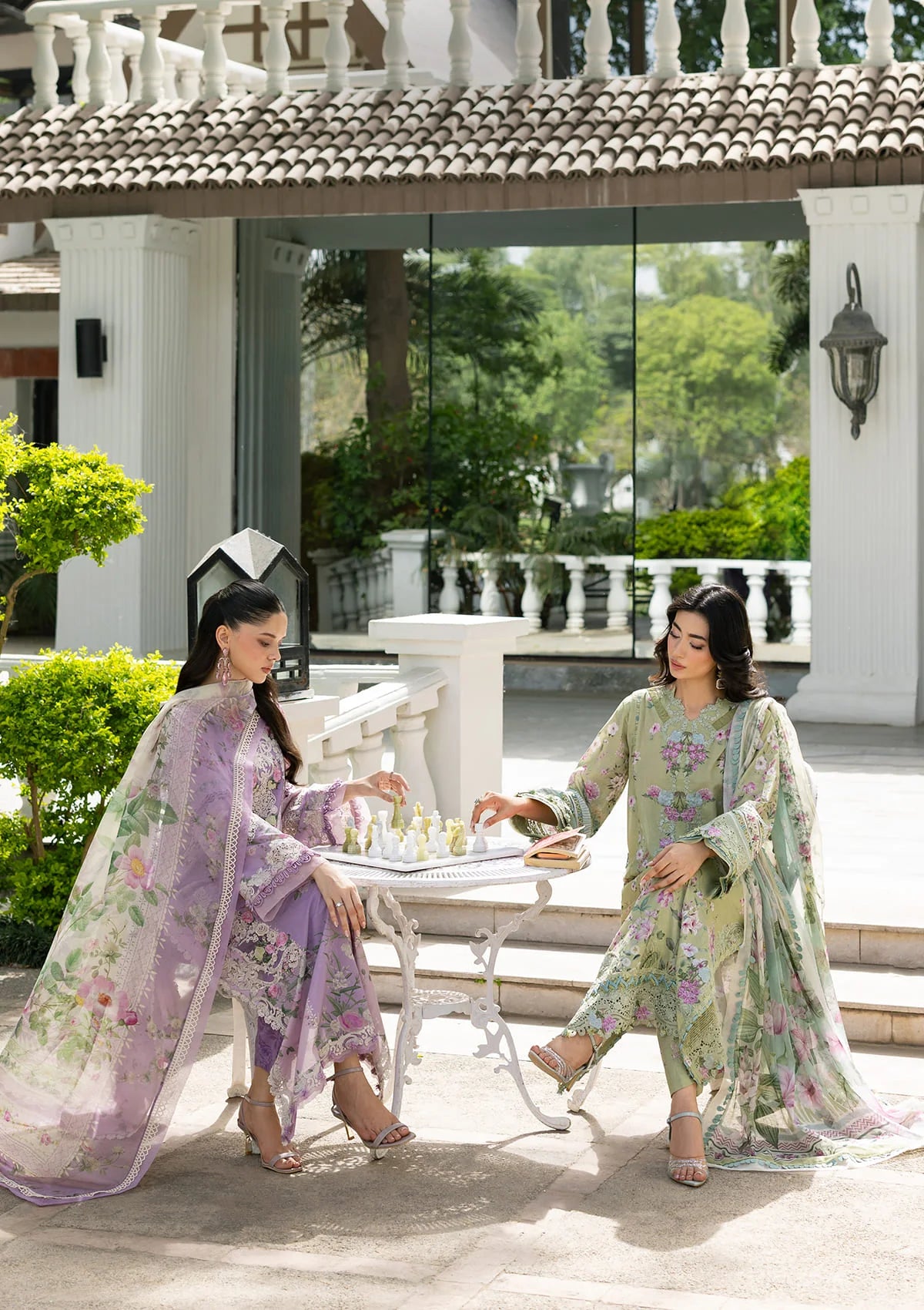 Elaf Signature Emb Prints Vol'II'26 ESG-1B BIANCA