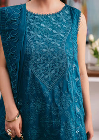 Nureh Eid Escape Luxury Lawn'24 NE-93 ZOEE - Mohsin Saeed Fabrics