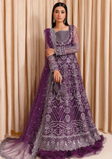Farasha Lumiere Festive Formals'24 D-08 PLUM PASSION