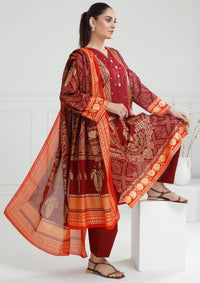 Gul Ahmad 3Pcs Printed Lawn'25 CL-52124-A