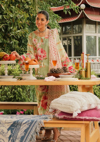 Elaf Prints Lawn Collection'24 EEP-05A-Mint To Be - Mohsin Saeed Fabrics