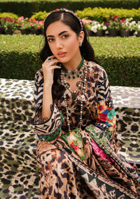 Elaf Prints Lawn Collection'24 EEP-06A-Menagerie - Mohsin Saeed Fabrics