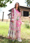 Elaf Print Chikankari Lawn'24 ECK-03B PINK MUSE