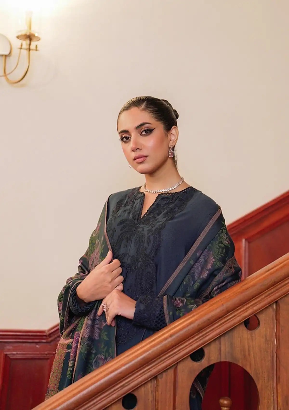 Saira Rizwan Luxury Winter'23 SR-06 ZOYA - Mohsin Saeed Fabrics