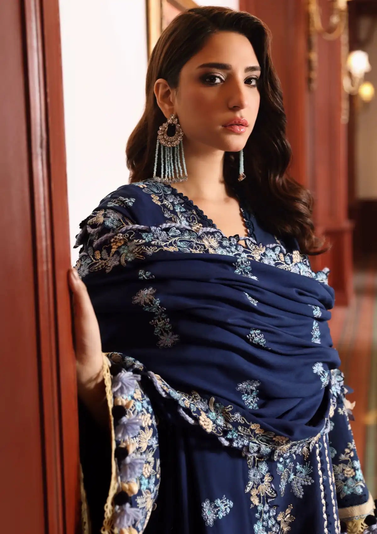 Republic Noemie Autumn Winter'23 D-02A - Mohsin Saeed Fabrics