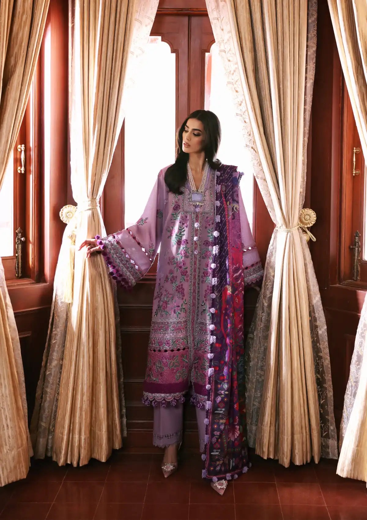 Republic Noemie Autumn Winter'23 D-07A - Mohsin Saeed Fabrics