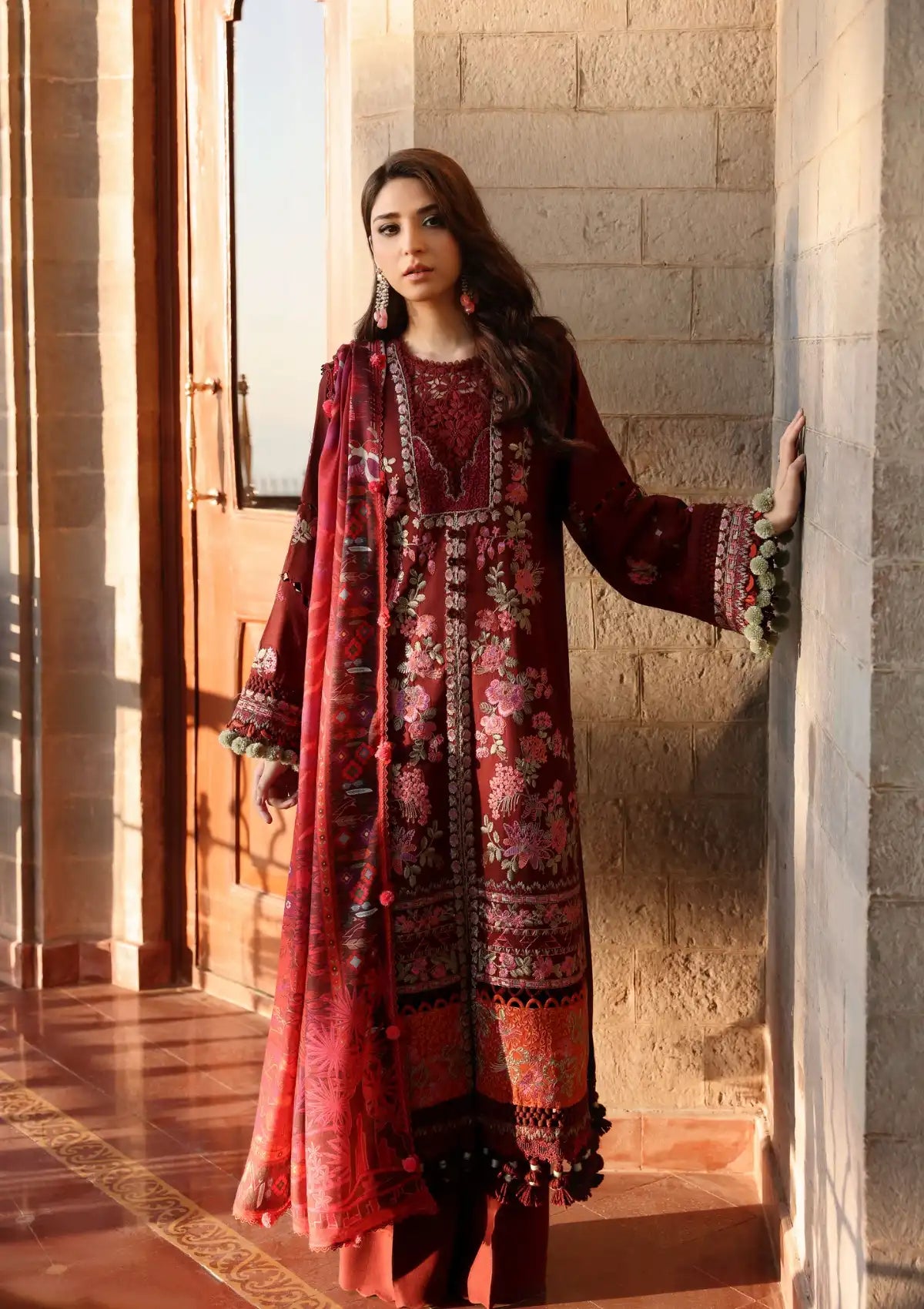 Republic Noemie Autumn Winter'23 D-07B - Mohsin Saeed Fabrics