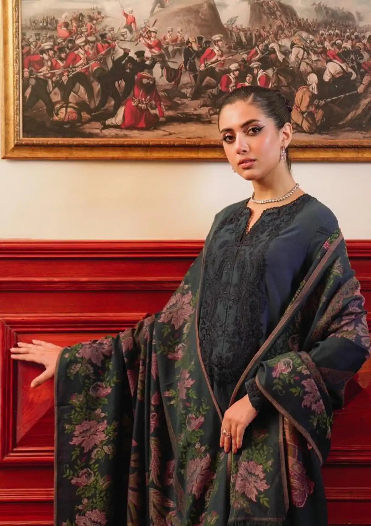 Saira Rizwan Luxury Winter'23 SR-06 ZOYA - Mohsin Saeed Fabrics