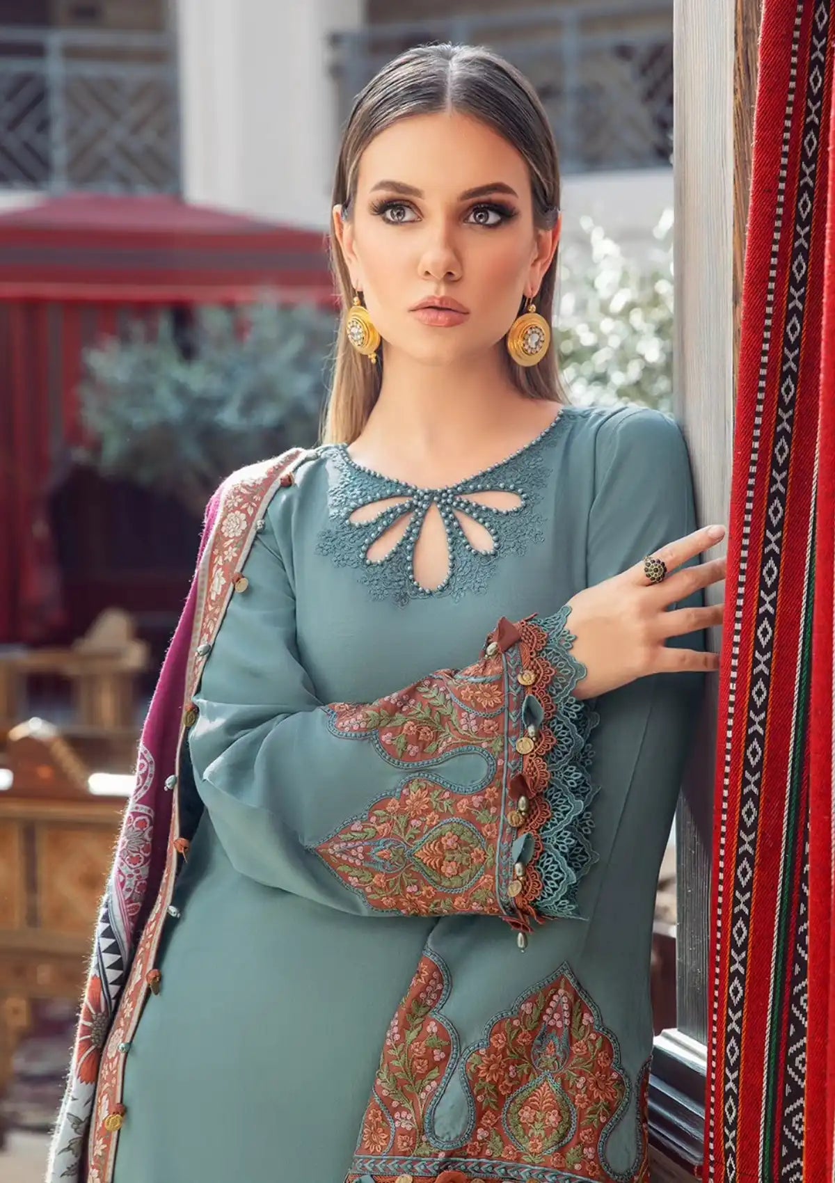 Maria.B M.Prints Winter Edition'23 D-06A - Mohsin Saeed Fabrics