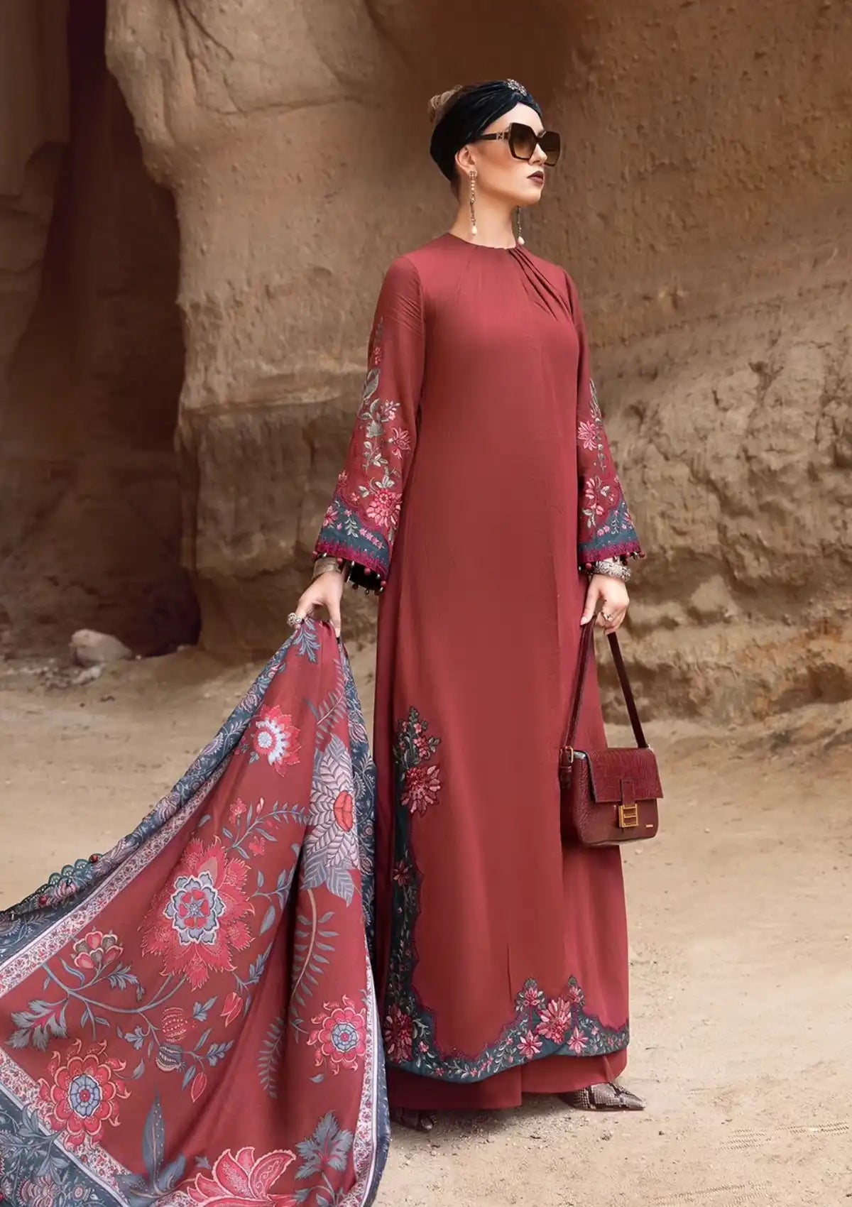 Maria.B M.Prints Winter Edition'23 D-05A - Mohsin Saeed Fabrics