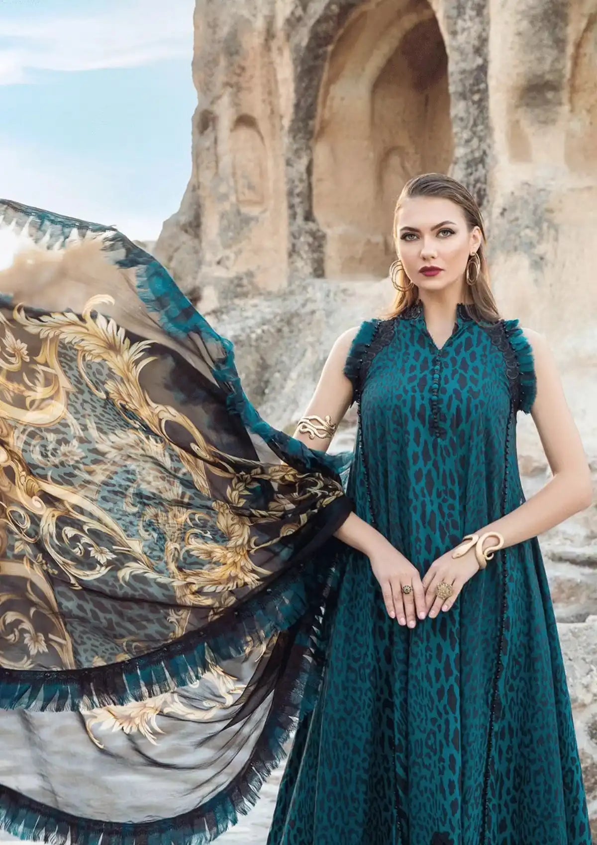 Maria.B M.Prints Winter Edition'23 D-10B - Mohsin Saeed Fabrics