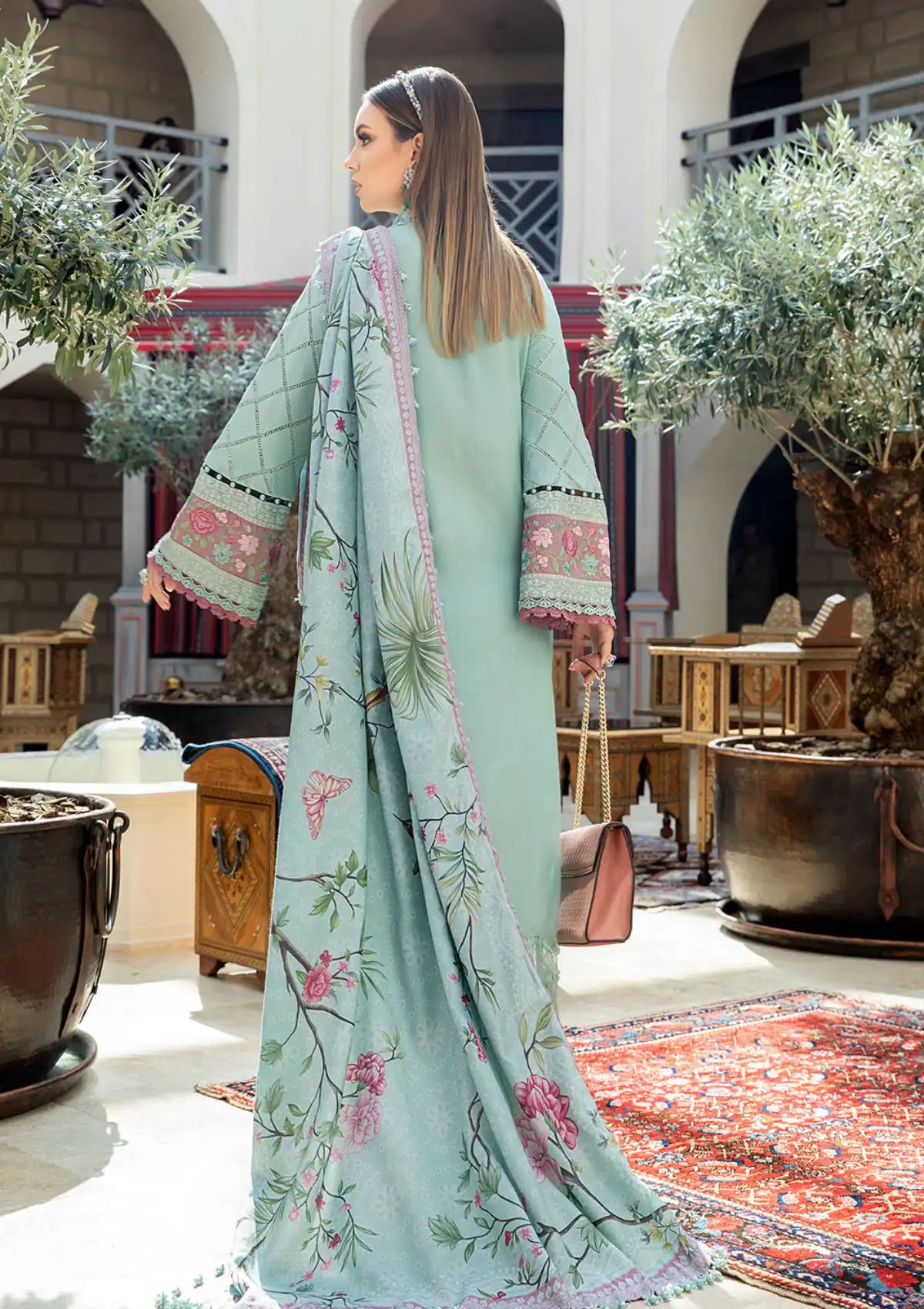 Maria.B M.Prints Winter Edition'23 D-01A - Mohsin Saeed Fabrics