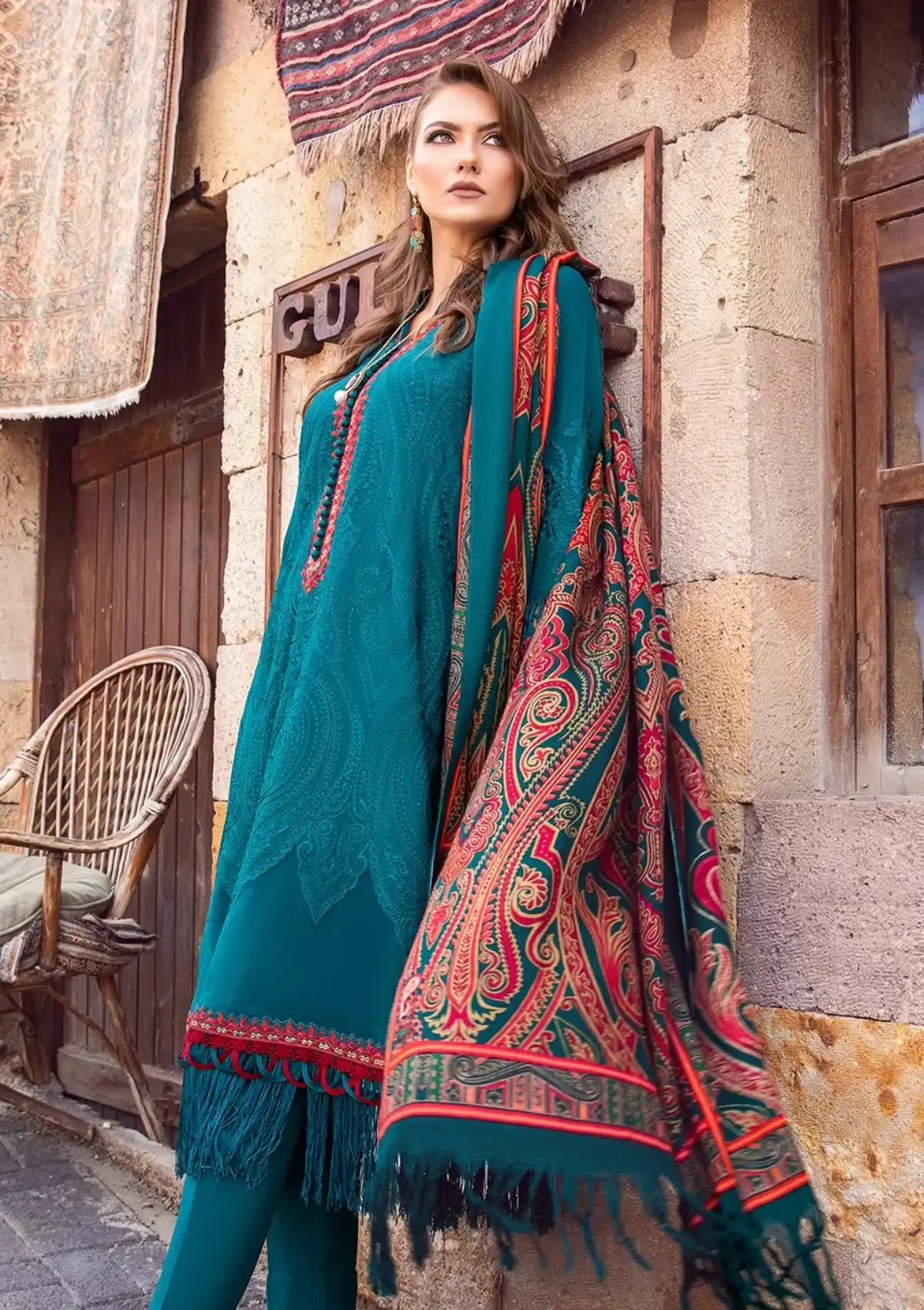 Maria.B M.Prints Winter Edition'23 D-08A - Mohsin Saeed Fabrics