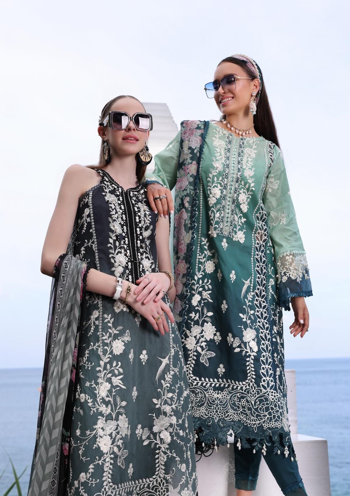 Noor by Saadia Asad Luxe Printkari'24 D-02A - Mohsin Saeed Fabrics