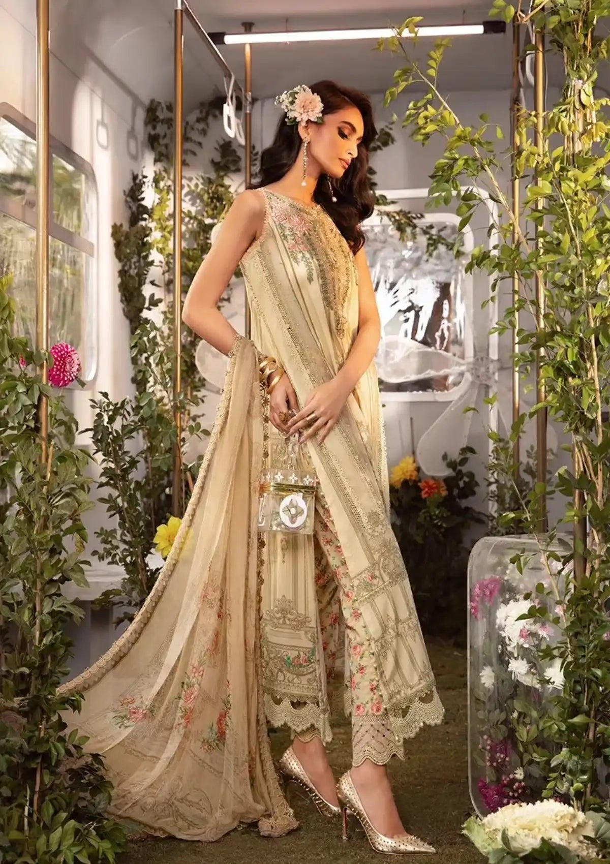 Maria.B M.Prints S/S Lawn'24 D-04A - Mohsin Saeed Fabrics