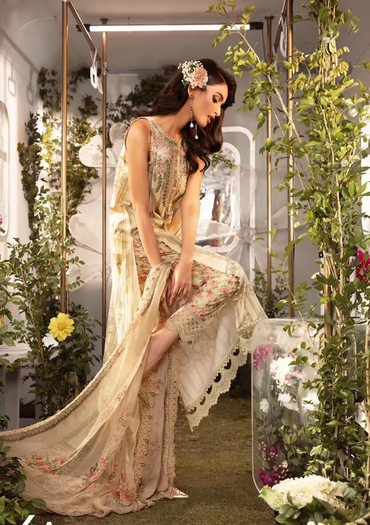 Maria.B M.Prints S/S Lawn'24 D-04A - Mohsin Saeed Fabrics