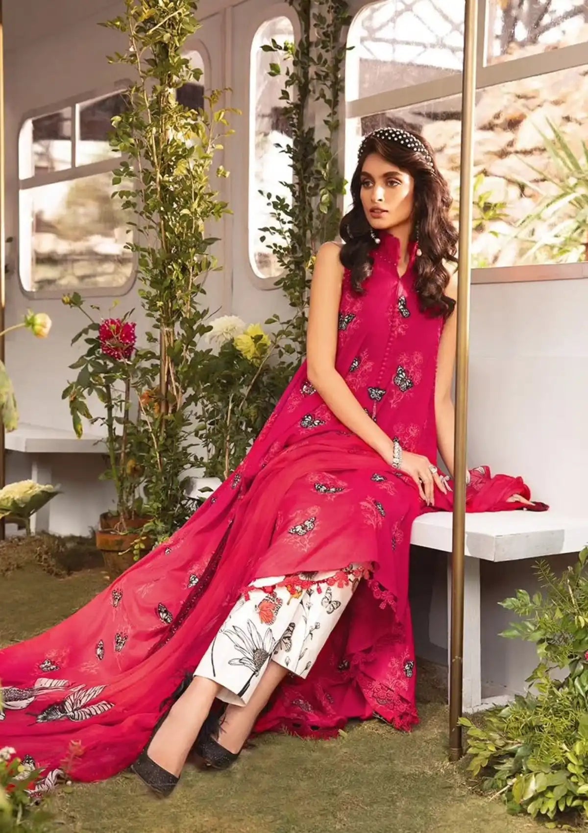 Maria.B M.Prints S/S Lawn'24 D-05A - Mohsin Saeed Fabrics