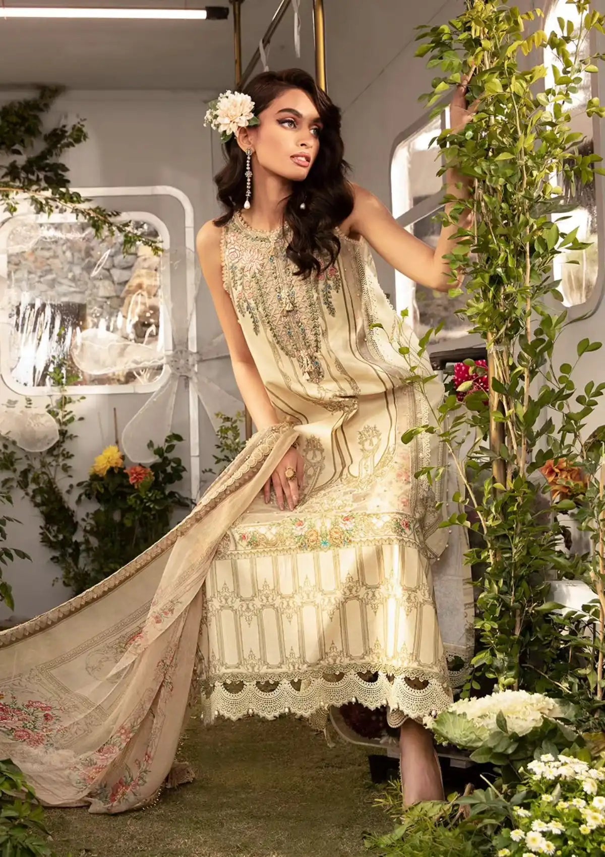 Maria.B M.Prints S/S Lawn'24 D-04A - Mohsin Saeed Fabrics