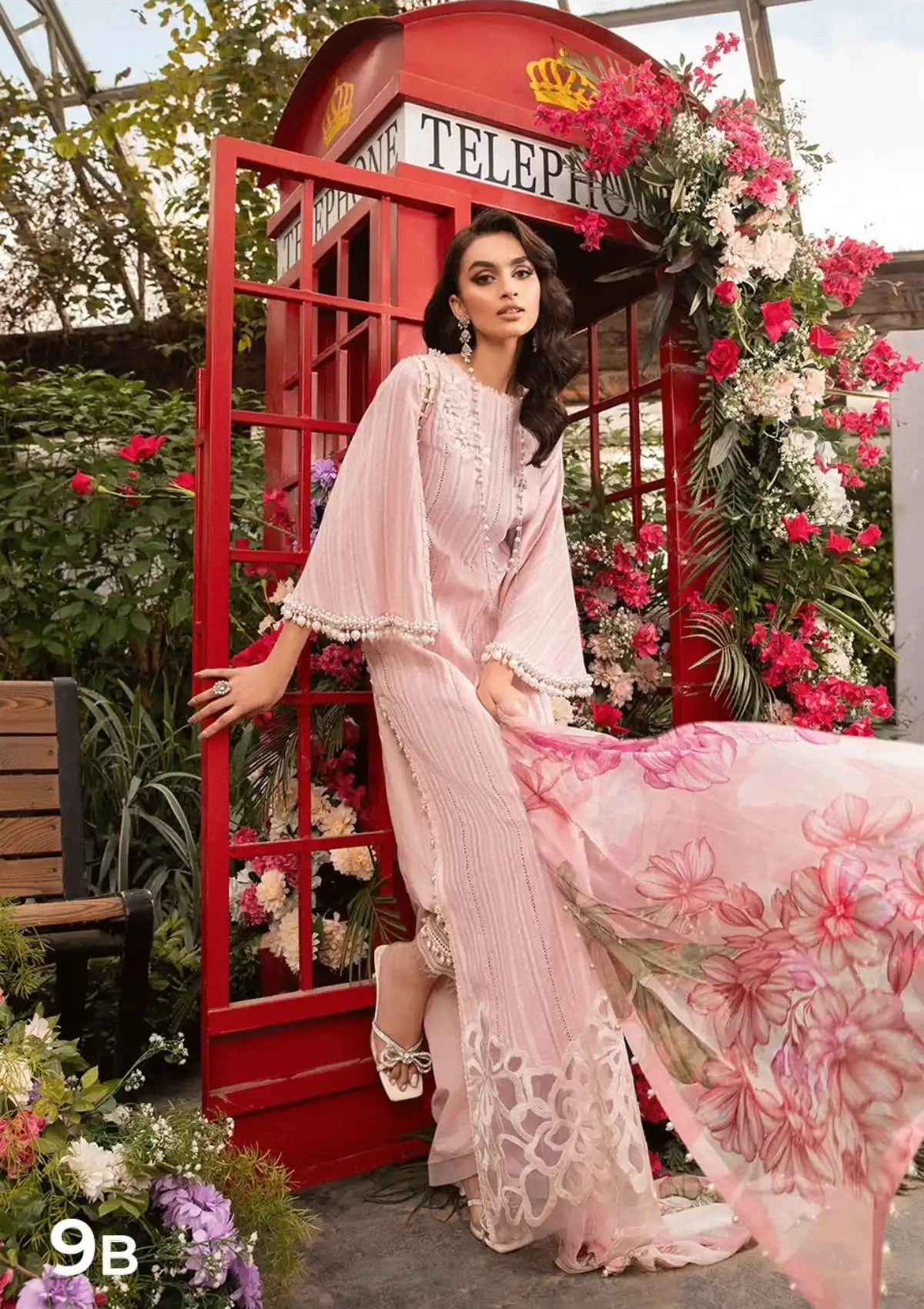 Maria.B M.Prints S/S Lawn'24 D-09B - Mohsin Saeed Fabrics