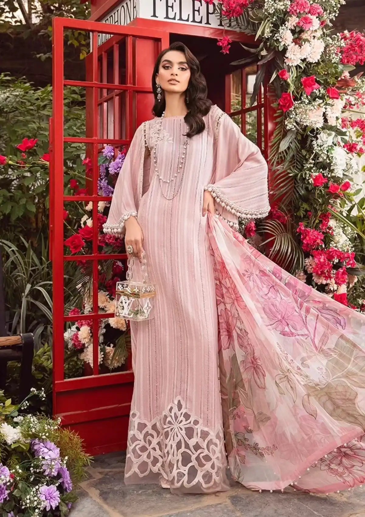 Maria.B M.Prints S/S Lawn'24 D-09B - Mohsin Saeed Fabrics