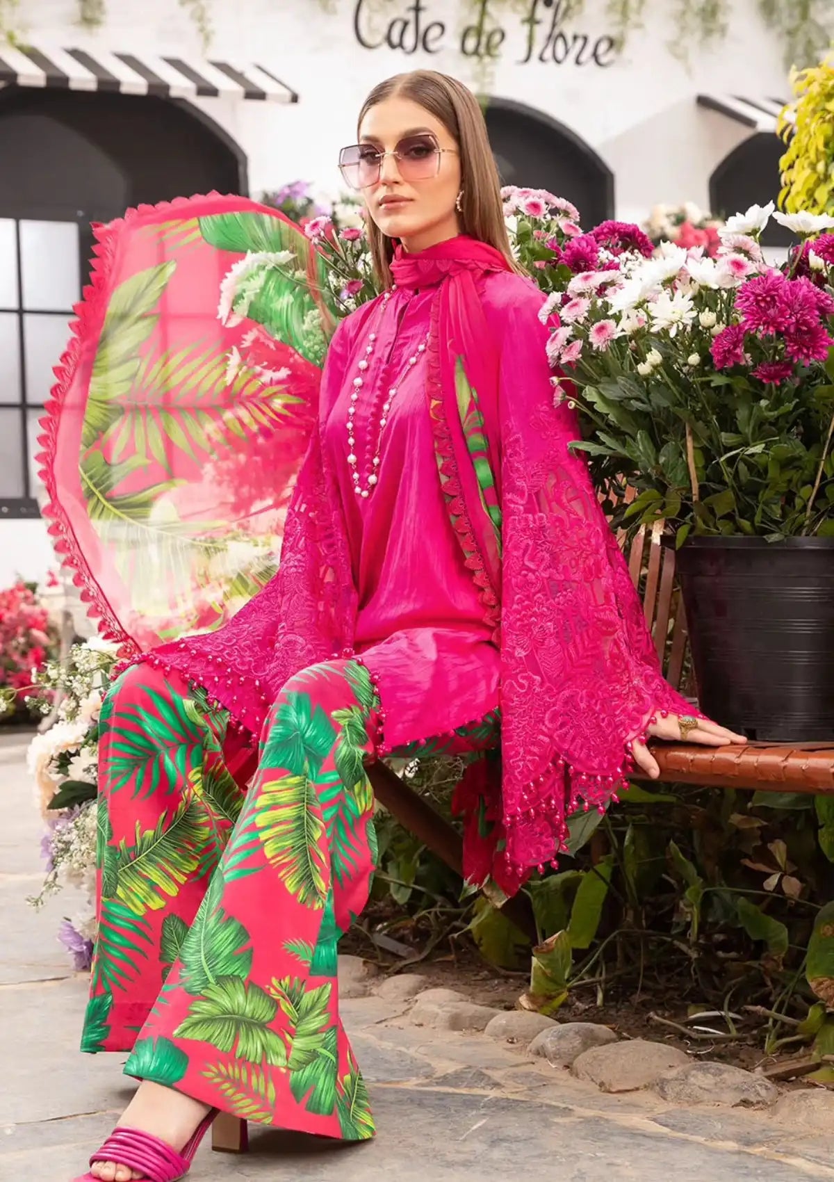 Maria.B M.Prints S/S Lawn'24 D-01B - Mohsin Saeed Fabrics