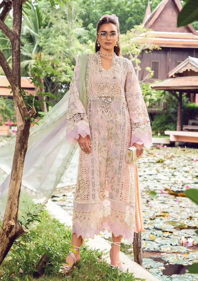 Maria.B Eid Luxury Lawn'24 D-07 - Mohsin Saeed Fabrics