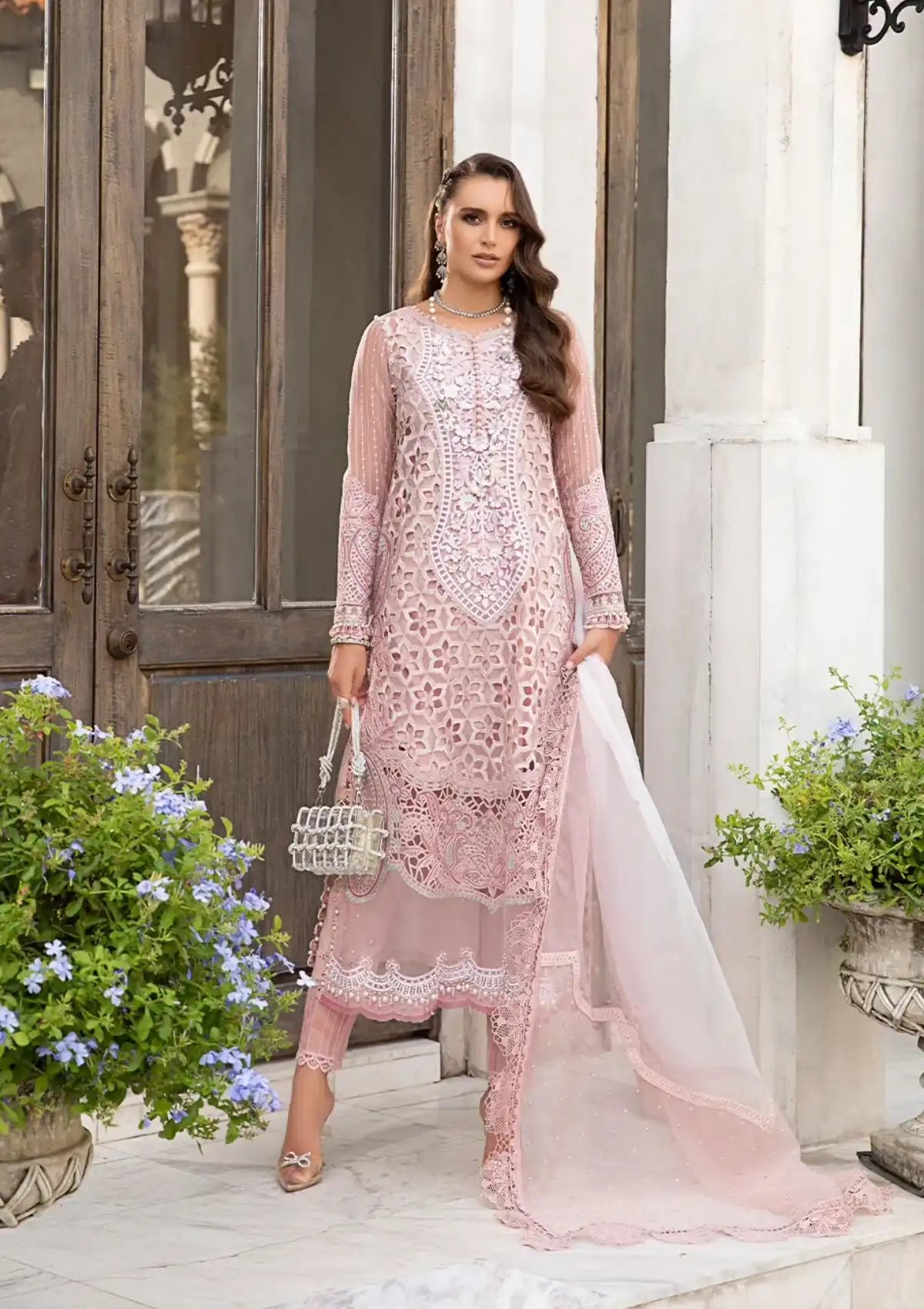 Maria.B Eid Luxury Lawn'24 D-06