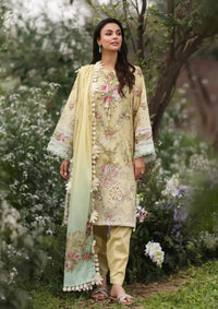 Manara Vintage Flora Lawn'24 SS-02 SABA - Mohsin Saeed Fabrics