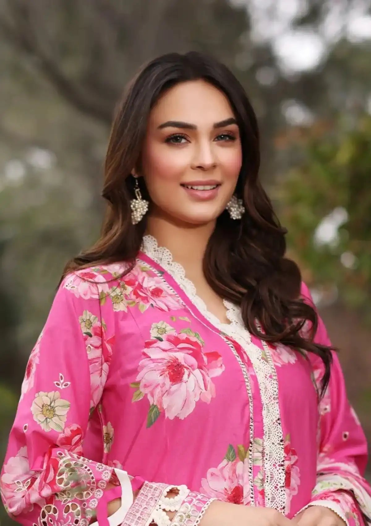 Manara Vintage Flora Lawn'24 SS-03 LEANA - Mohsin Saeed Fabrics