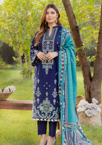 Peridot Emb Khaddaar'23 D-425-A - Mohsin Saeed Fabrics