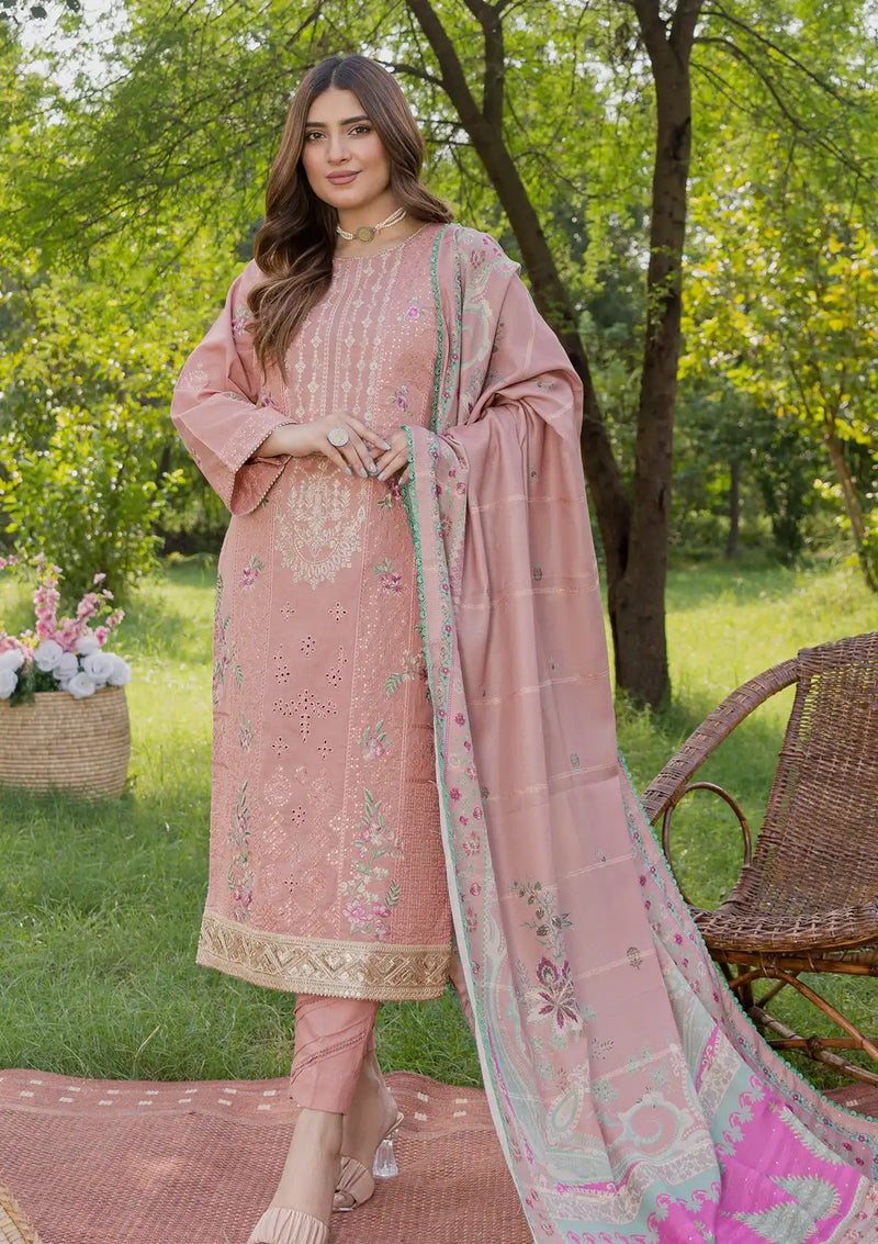 Peridot Emb Khaddaar'23 D-426-B - Mohsin Saeed Fabrics