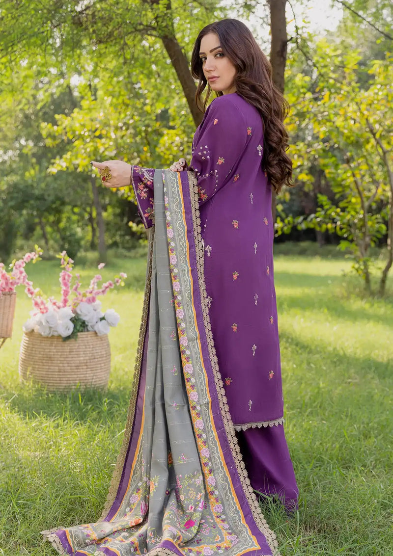 Peridot Emb Khaddaar'23 D-427-B - Mohsin Saeed Fabrics