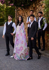 Mushq Te Amo Luxury Lawn'24 MSL-16 Amalfi Allure - Mohsin Saeed Fabrics