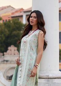 Mushq Te Amo Luxury Lawn'24 MSL-12 Ravenna Romance