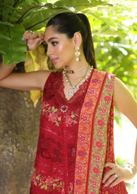 Noor Luxury Chikankari Lawn'24 D-12A - Mohsin Saeed Fabrics