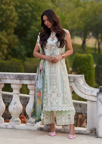 Mushq Te Amo Luxury Lawn'24 MSL-12 Ravenna Romance