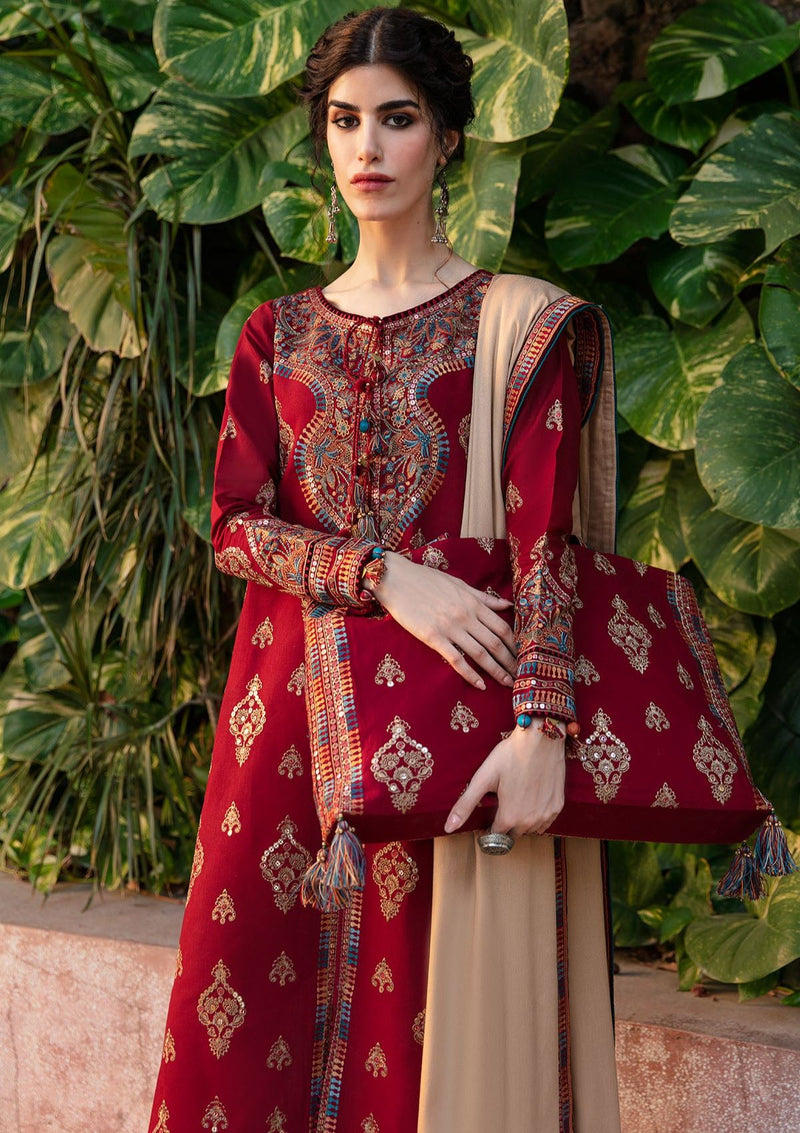 Jazmin Dastaan Luxury Winter'23 DW-01 - Mohsin Saeed Fabrics