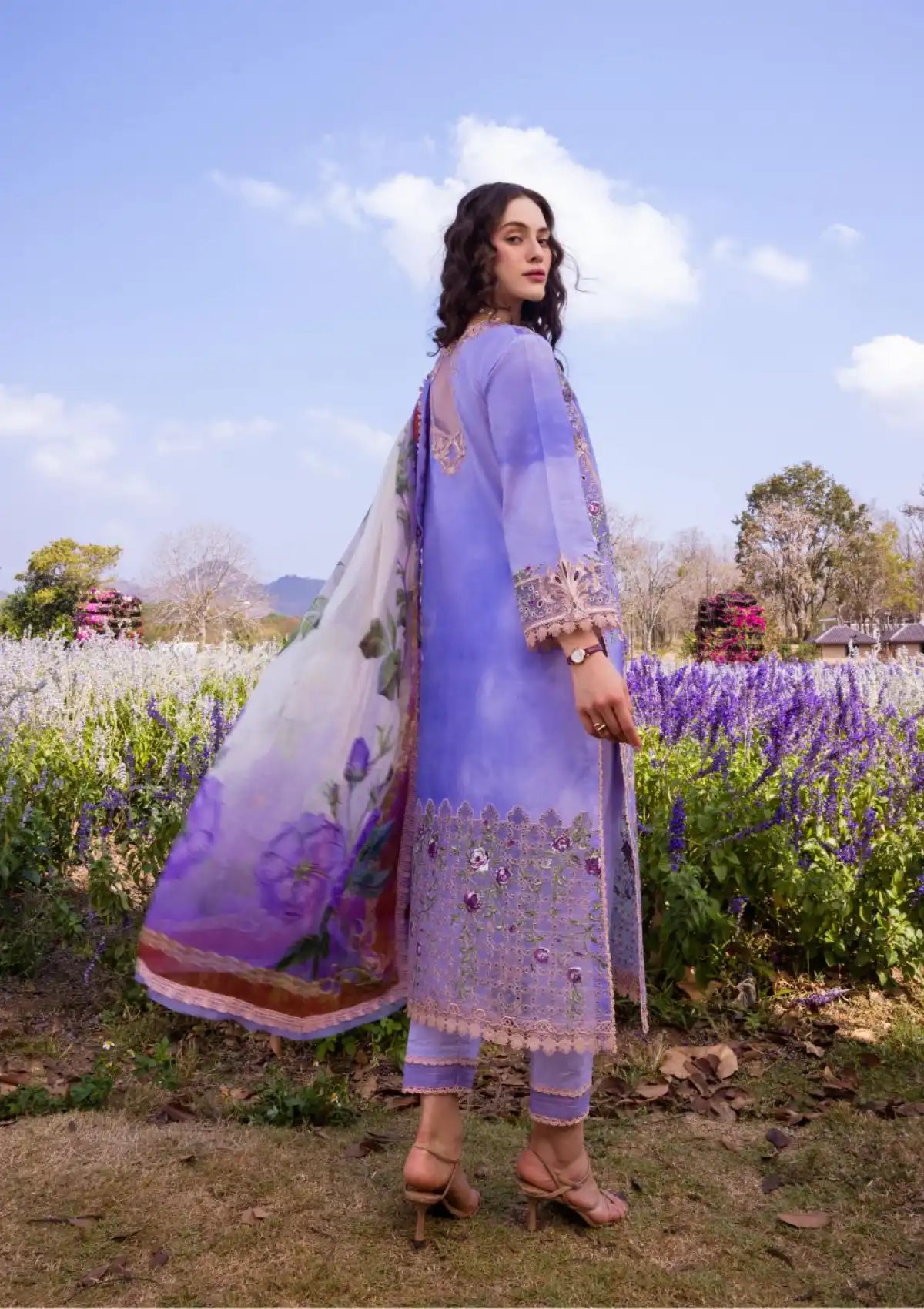 Mushq Hemline The Secret Garden'24 D-05A PURPLE EMPEROR