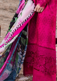 Saira Rizwan Luxury Lawn'24 SRLL-08 DAMASK - Mohsin Saeed Fabrics